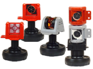 Reflective Target RS195M, RSMP392M, RSMP395M Mini Prism and 220 degree Mini Prism with tilting axis height 100mm