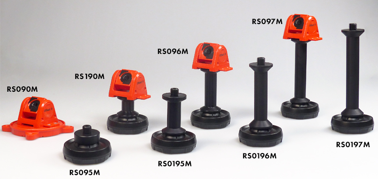 Fixpunkte für GPS und GNSS: RS090M, RS095M, RS0190M, RS0195M, RS096M, RS097M, RS0196M, RS0197M