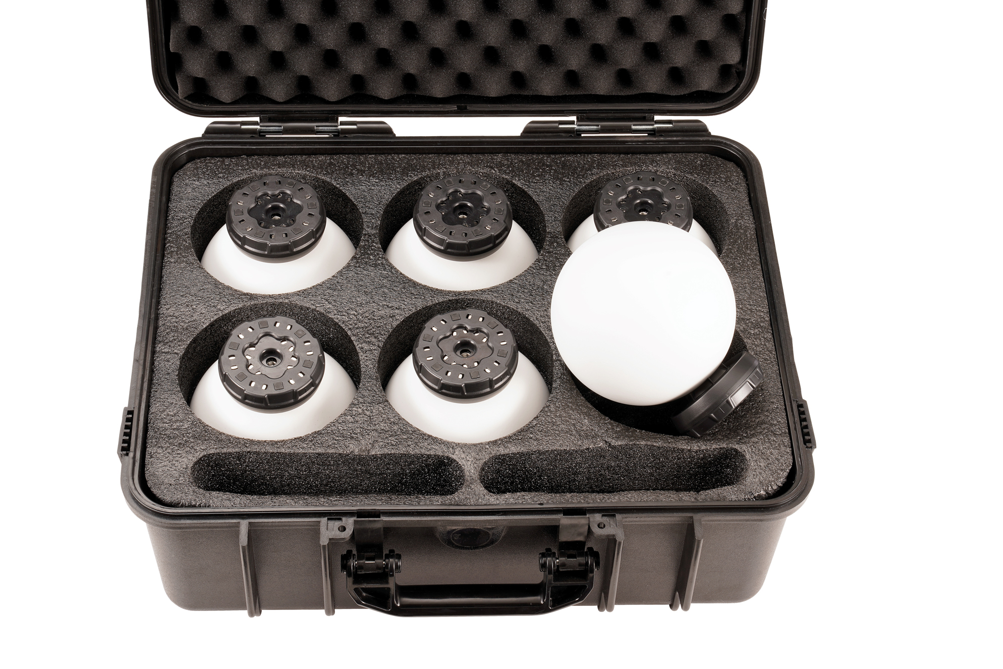 K3-LB10M suitcase for 6 Laser Scanner Spheres