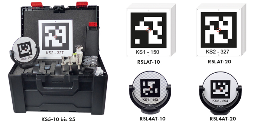 Apri Tags RSL4AT und RSLAT-10 bis -20 im Kofferset