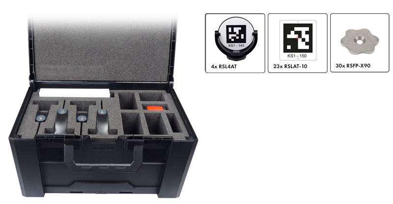 AprilTags Kofferset KS5-10 und -20