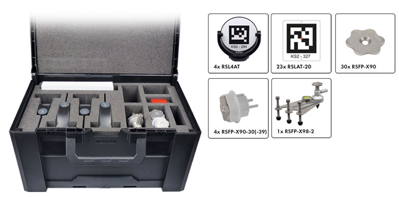 AprilTags Kofferset KS5-15 und -25